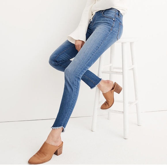 Madewell Denim - Madewell 10” High Rise Skinny Tulip Hem Edition